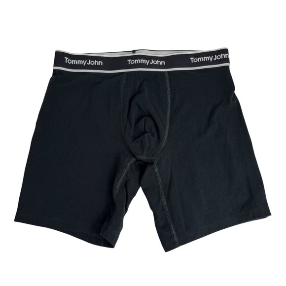 Tommy John NWOT 3 Pack Boxer Briefs Men Small Blue Grey Black Cotton Stretch - Picture 6 of 11